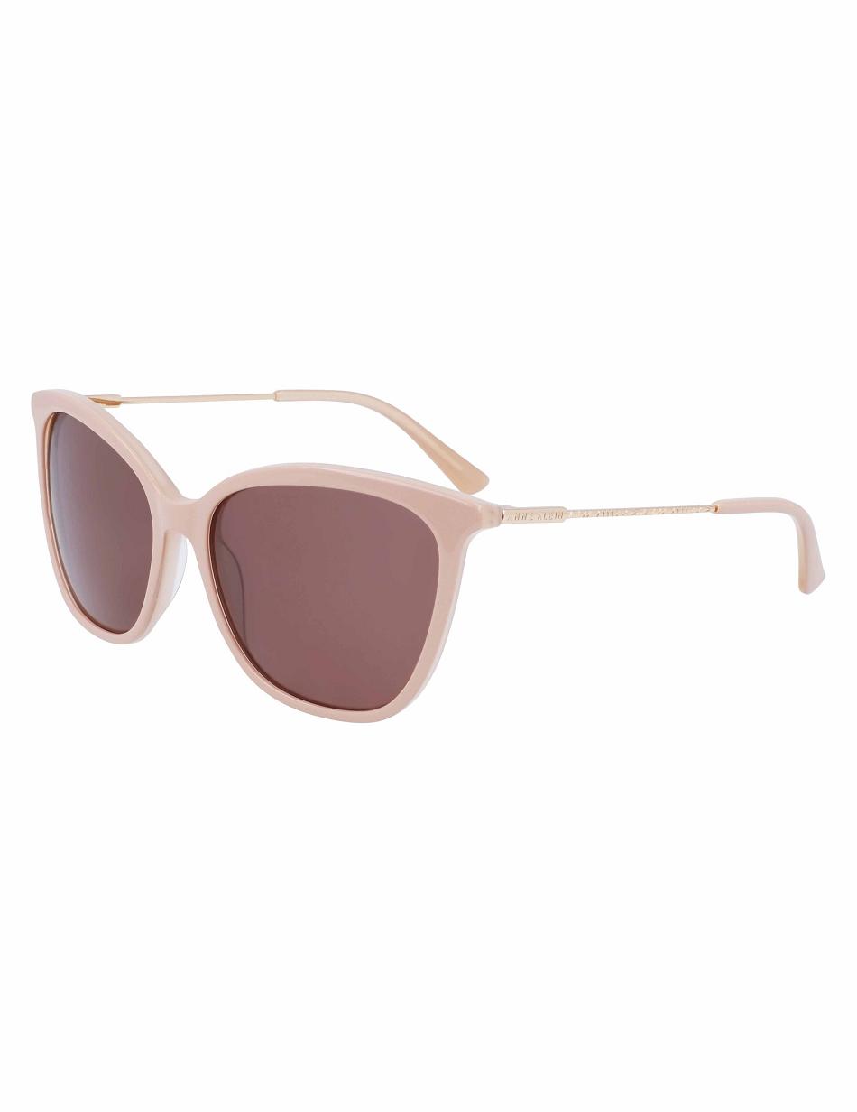 Taille moyenne Anne Klein Square Sunglasses   | UYN-9521844